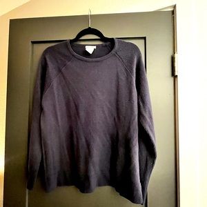Purple soft sweater, crew neck, bought from Nordstrom